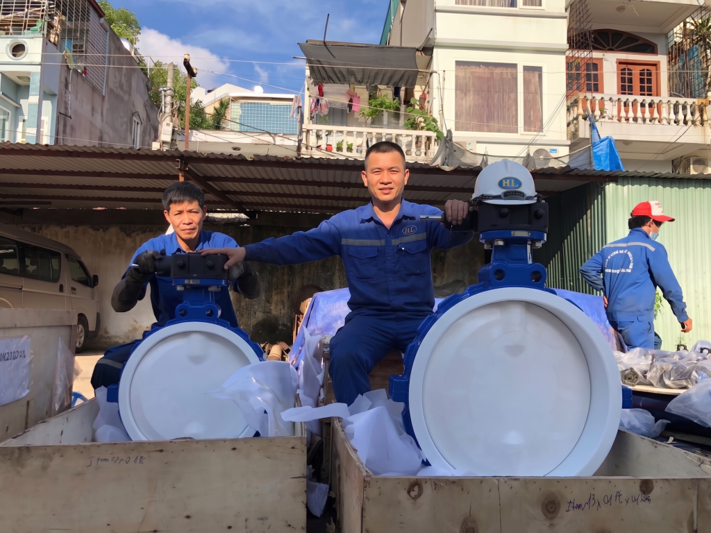Van công nghiệp lót PTFE