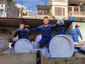 Van công nghiệp lót PTFE