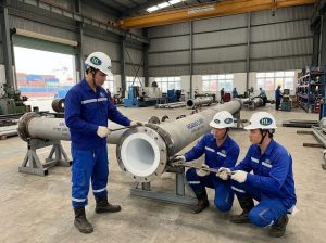 dịch vụ bọc lót PTFE đường ống công nghiệp