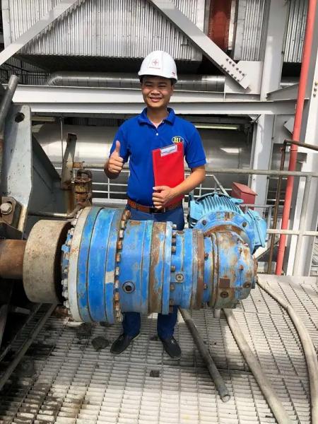 Brevini slag boat rake Chain Reducer