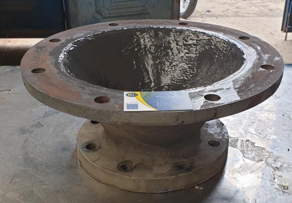 Bọc ceramic chịu mài mòn cho nòng Bơm, Ống, Cút, Phễu