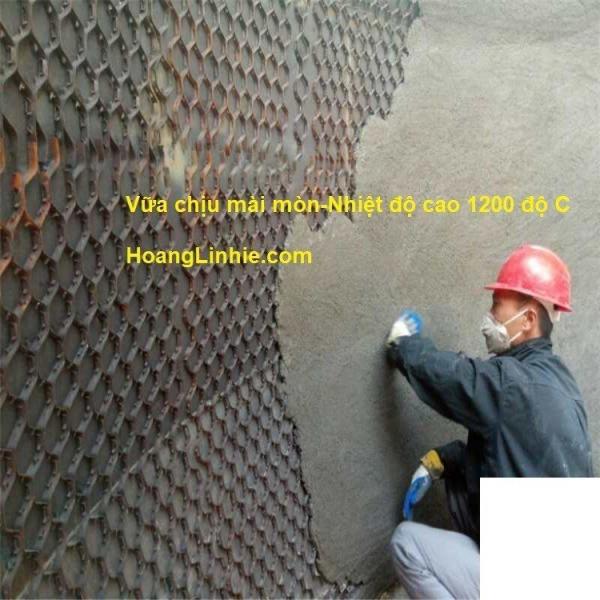 Vữa ceramic chịu nhiệt