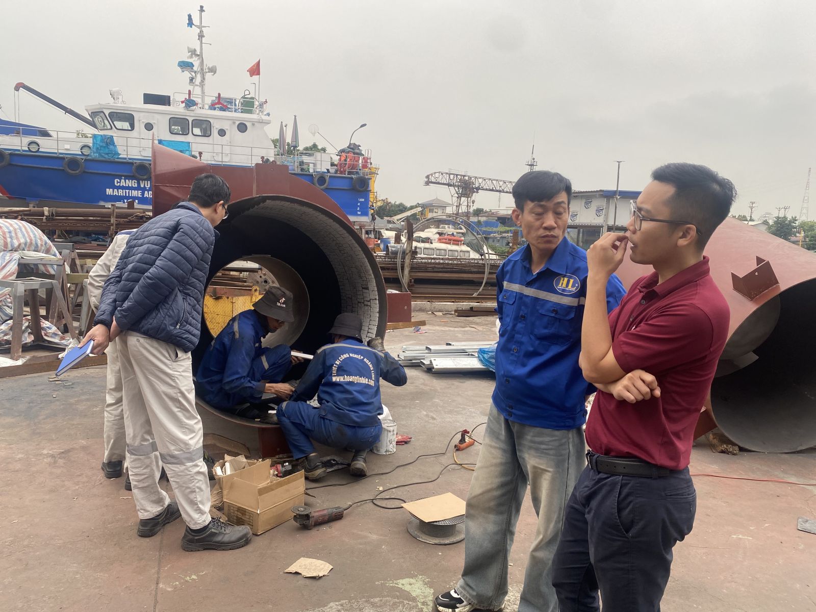 Tập đoàn Hòa Phát thăm xưởng sản xuất của HLie