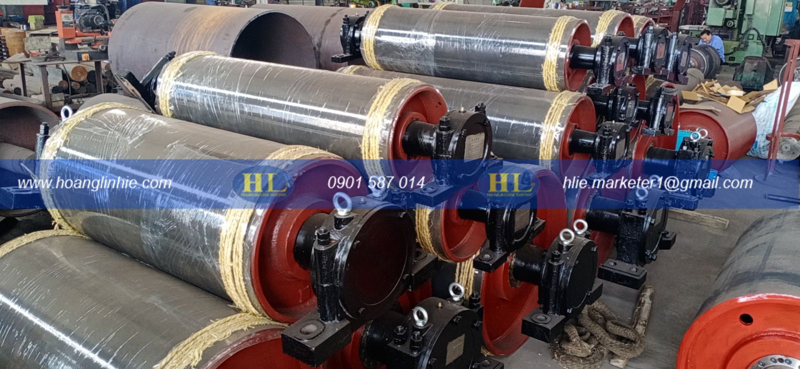 Dịch Vụ Bọc Lại Rulo Cao Su & Trục PU Toàn Quốc | Bảo Hành 12 Tháng