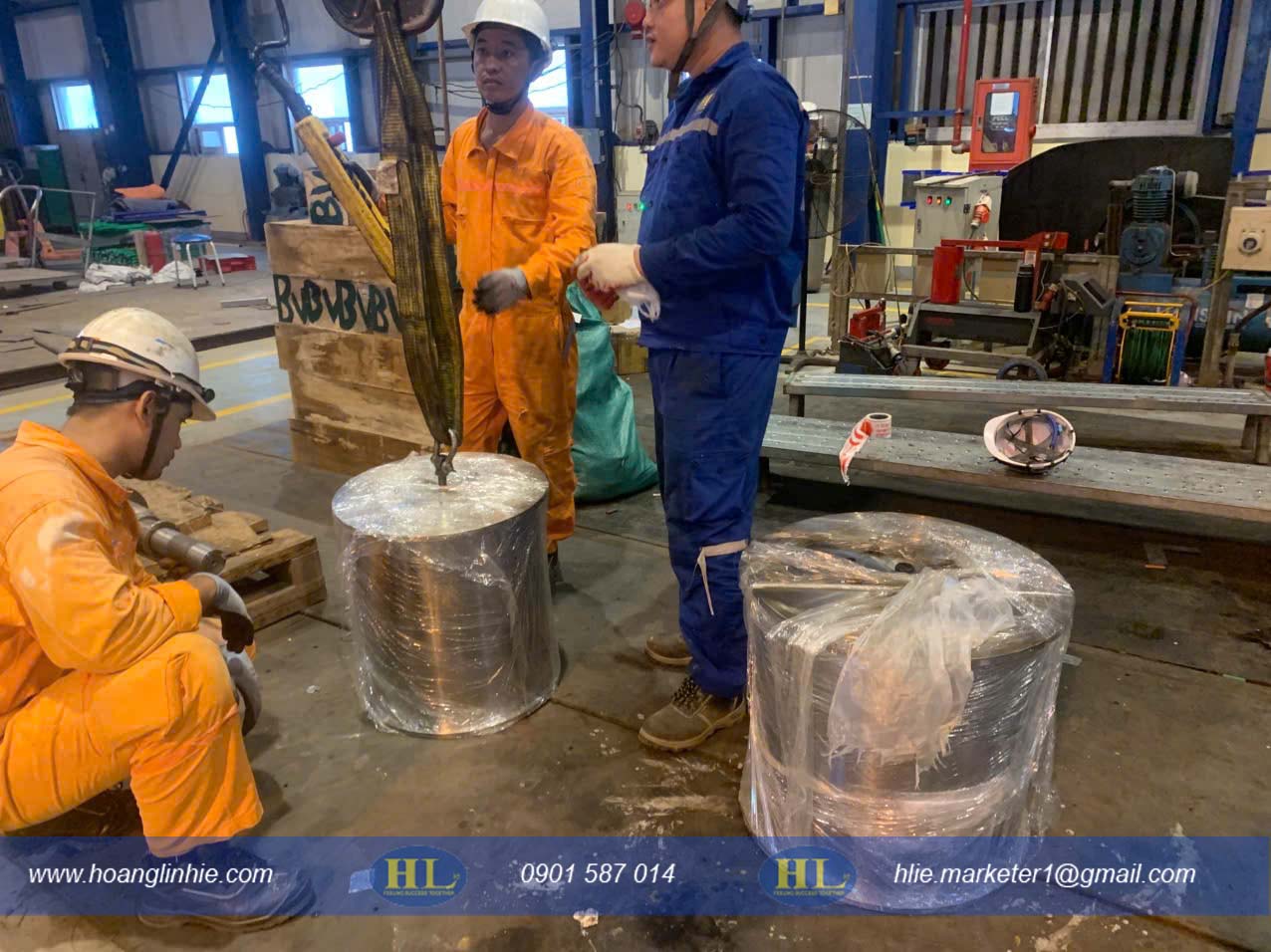 HLie hoàn thành thiết kế, gia công và giao hàng cho nhà máy nhiệt điện